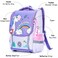 Eazy Kids School Bag Unicorn wt Trolley - Prince Purple