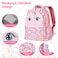 Nohoo Kids 16 Inch School Bag with Pencil Case Combo Unicorn - Pink