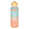 Nova Kids Water Bottle 1000ml with Straw- Orange