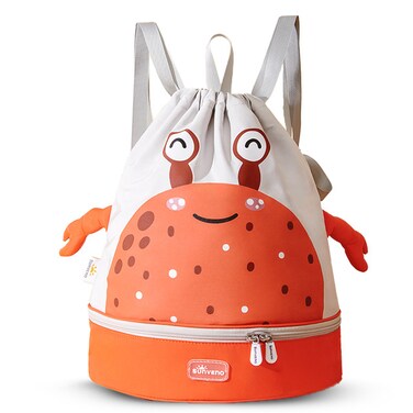 Nova Kids Water Bottle 750ml with Grab String - Blue