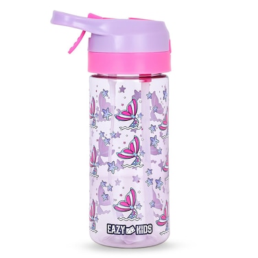 Eazy Kids Tritan Water Bottle with Spray Mermaid Pink, 420ml
