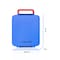 Eazy Kids Jumbo Bento Lunch Box w/ Thermos &amp; Sauce Jar- Blue