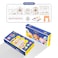 Eazy Kids - DIY Doodle Coloring Kit w/ Set of 6 Sketch Pens - Happy Birthday House