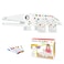 Eazy Kids - DIY Doodle Coloring Kit w/ Set of 6 Sketch Pens - Crocodile