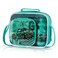 Nova Kids 16 Inch School Bag Set of 5 w/ Kids Trolly - Car Racing - Green