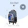Eazy Kids 18" 4-Wheel Trolley School Set w/ Lunch Bag and Pencil case &ndash; Gamer Edition