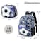 Eazy Kids 18" Set of 3 Backpack w/ Lunch Bag and Pencil Case - Football