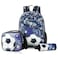Eazy Kids 18" Set of 3 Backpack w/ Lunch Bag and Pencil Case - Football