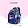 Eazy Kids School Bag w/ Pencil Case 16" - Berry Good Blue