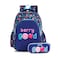 Eazy Kids School Bag w/ Pencil Case 16" - Berry Good Blue