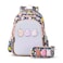 Eazy Kids School Bag w/ Pencil Case 16" - Purrfect Grey