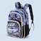 Eazy Kids 18" Set of 3 Backpack w/ Lunch Bag and Pencil Case - Car Racing