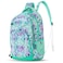 Eazy Kids 18" School Bag - Geometrical Green