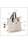 Little Story Mommy Diaper Bag w/Changing Mat &ndash; Beige