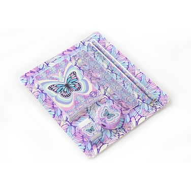 Eazy Kids Stationary Set - Butterfly Purple