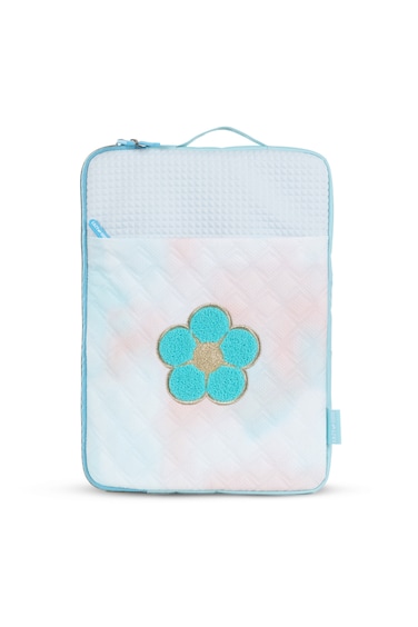 Eazy Kids Laptop/Tablet Sleeve - Daisy Flower Green