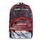 Eazy Kids 20" School Bag w/ Laptop Compartment - Fast &amp; Fearless Black