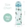 Eazy Kids -Flora Tritan Water Bottle W/ Spray 750ml - Gitter Green