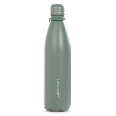 Eazy Kids Steel Water Bottle, 1L Green