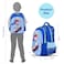 Nova Kids 3D School Bag - Skater Blue, 16.5