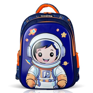 Nova Kids 3D School Bag - Astronaut Blue, 16.5