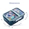 Nova Kids 2 Compartment Bento Lunch Box - Astronaut Green