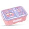Nova Kids 2 Compartment Bento Lunch Box - Donut Pink