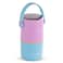 HYDROBREW Double Decker Stainless Steel Lunch Box w/ Folding Spork - Mauve and Blue