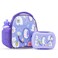 Nova Kids Lunch Bag Combo w/ Lunch Box and Water Bottle - Lama Purple