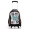 Eazy Kids 17" Set of 4 Backpack w/ Trolley, Lunch Bag and Pencil Case - Skate Board