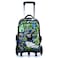 Nova Kids School Bag w/ Trolley - GenZ Black, 17.5
