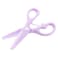 Eazy Kids School Scissors for Kids w/Lock&ndash; Purple
