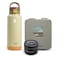 HYDROBREW Bento Lunch Box w/ Steel Water Bottle &amp; Food Jar - Adventure Sage