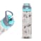 Eazy Kids 18" Set of 4 Trolley Backpack w/ Water Bottle, Lunch Bag and Pencil Case-T Rex