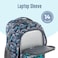 Eazy Kids 18" Set of 4 Trolley Backpack w/ Water Bottle, Lunch Bag and Pencil Case-T Rex