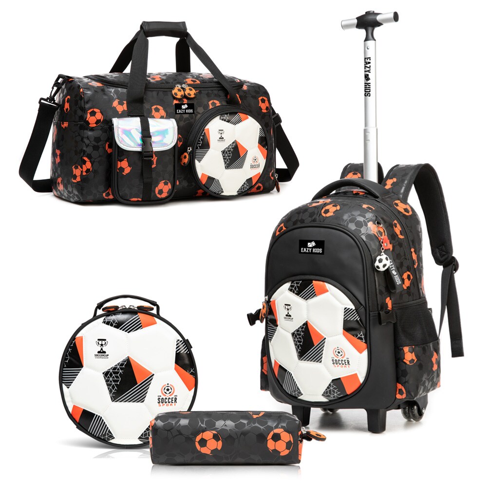 Luggage Soccer School Bag Buy Eazy Kids Trolley 18