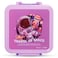Nova Kids 3 Compartment Bento Lunch Box w/ Water Bottle, Spoon &amp; Fork Set and Stainless Steel Jar - Astronaut Purple