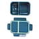 Nova Kids 2 Compartment Bento Lunch Box w/ Water Bottle - Astronaut Green