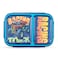 Nova Kids 2 Compartment Bento Lunch Box w/ Water Bottle - Racer Blue