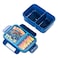 Nova Kids 2 Compartment Bento Lunch Box w/ Water Bottle - Racer Blue