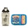 Nova Kids 2 Compartment Bento Lunch Box w/ Water Bottle - Racer Blue