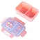Nova Kids 2 Compartment Bento Lunch Box w/ Water Bottle - Donut Pink