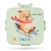 Nova Kids Stainless Steel 3 Compartment Bento Lunch Box w/ Water Bottle, Spoon and Sauce Box - Reindeer Green
