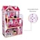 Little Story Wooden Dollhouse Triple Floor Extra large w/ Escalator, Furniture and Accessories - Pink
