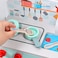 Little Story Wooden Kitchen w/ Refrigerator and Accessories - Teal