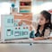 Little Story Wooden Kitchen w/ Refrigerator and Accessories - Teal