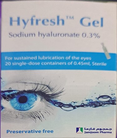 Hyfresh Gel 0.3% 20 Single-Dose 0.45ml
