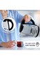زجاج Kion Kettle 1850-2200W مع تخزين سلك ومؤشر LED وسخان ستريكس، KHD/202، 1.7 لتر، أزرق