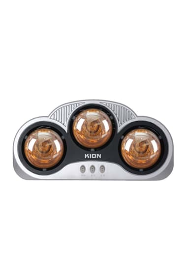 سخان كهربائي مثبت على الحائط من Kion بقوة 735 واط، KH/2630، 735W، خيار ممتاز، تصميم متين، رمادي
