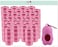 Amchi Baby Disposable Scented Bags pack of 30 rolls/600 Bags with Dispenser- Pink